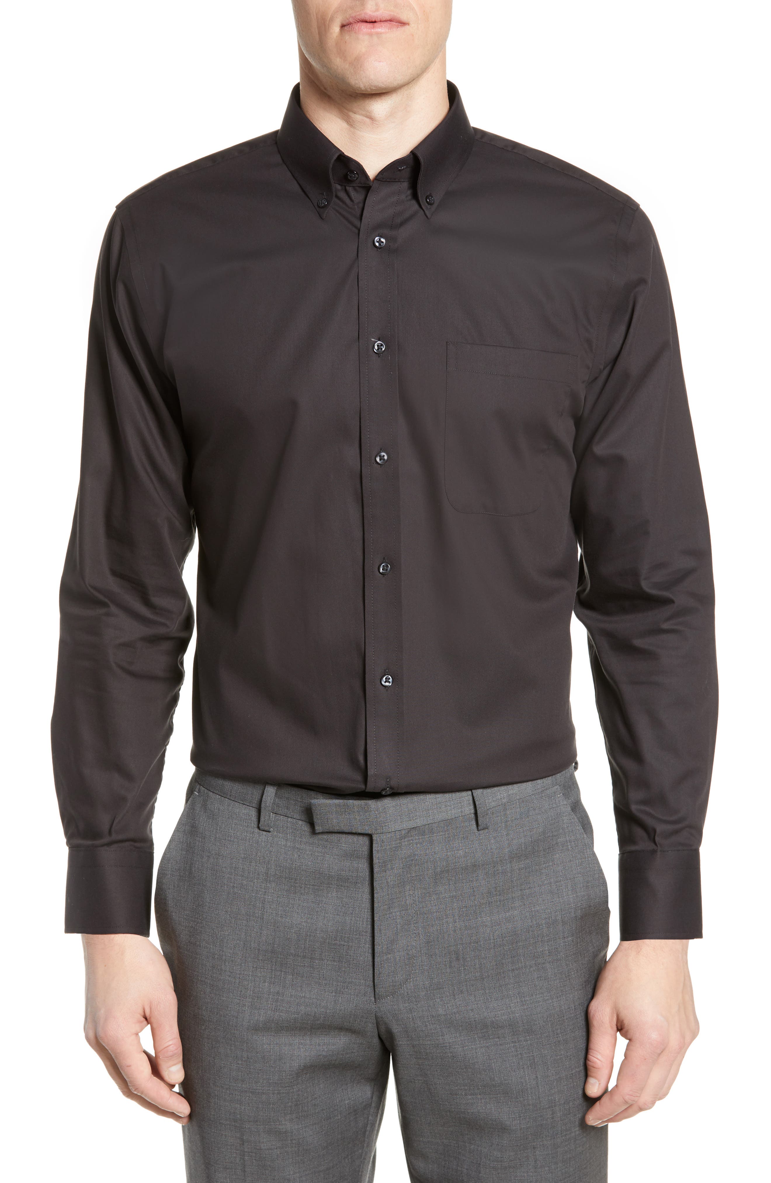 Men's Black Button Down ☀ Dress Shirts ...
